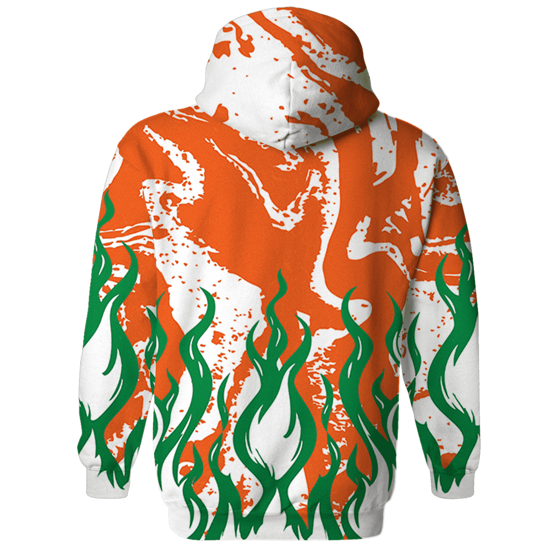 MAM Hurricanes 5s Hoodie Match BER Burn Fear 3D All-Over Print - NastyJamz