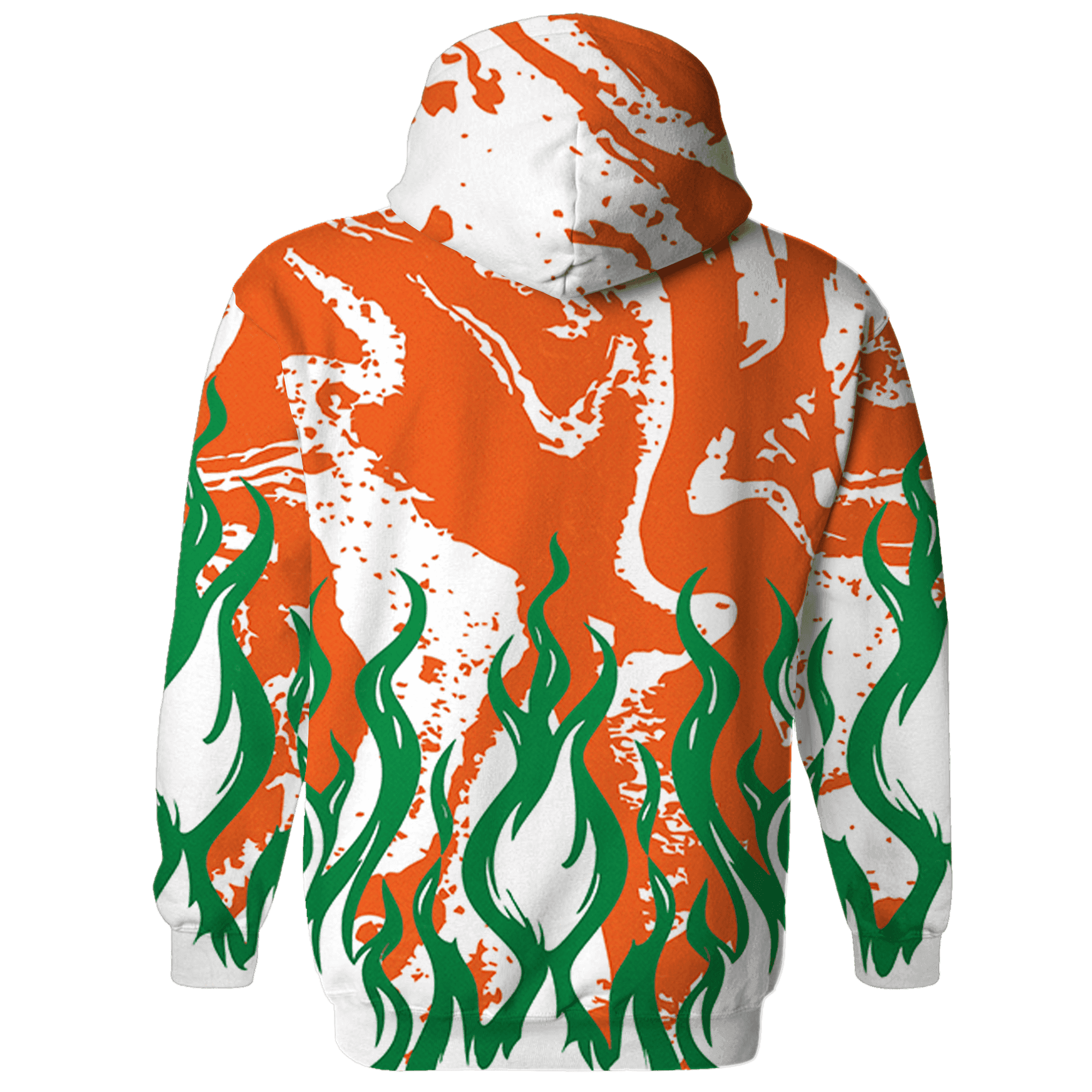 MAM Hurricanes 5s Hoodie Match BER Burn Fear 3D All-Over Print - NastyJamz