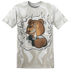 SE Sail 5s T Shirt Match BER Burn Fear 3D All-Over Print - NastyJamz