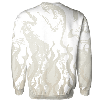 SE Sail 5s Sweatshirt Match BER Burn Fear 3D All-Over Print - NastyJamz