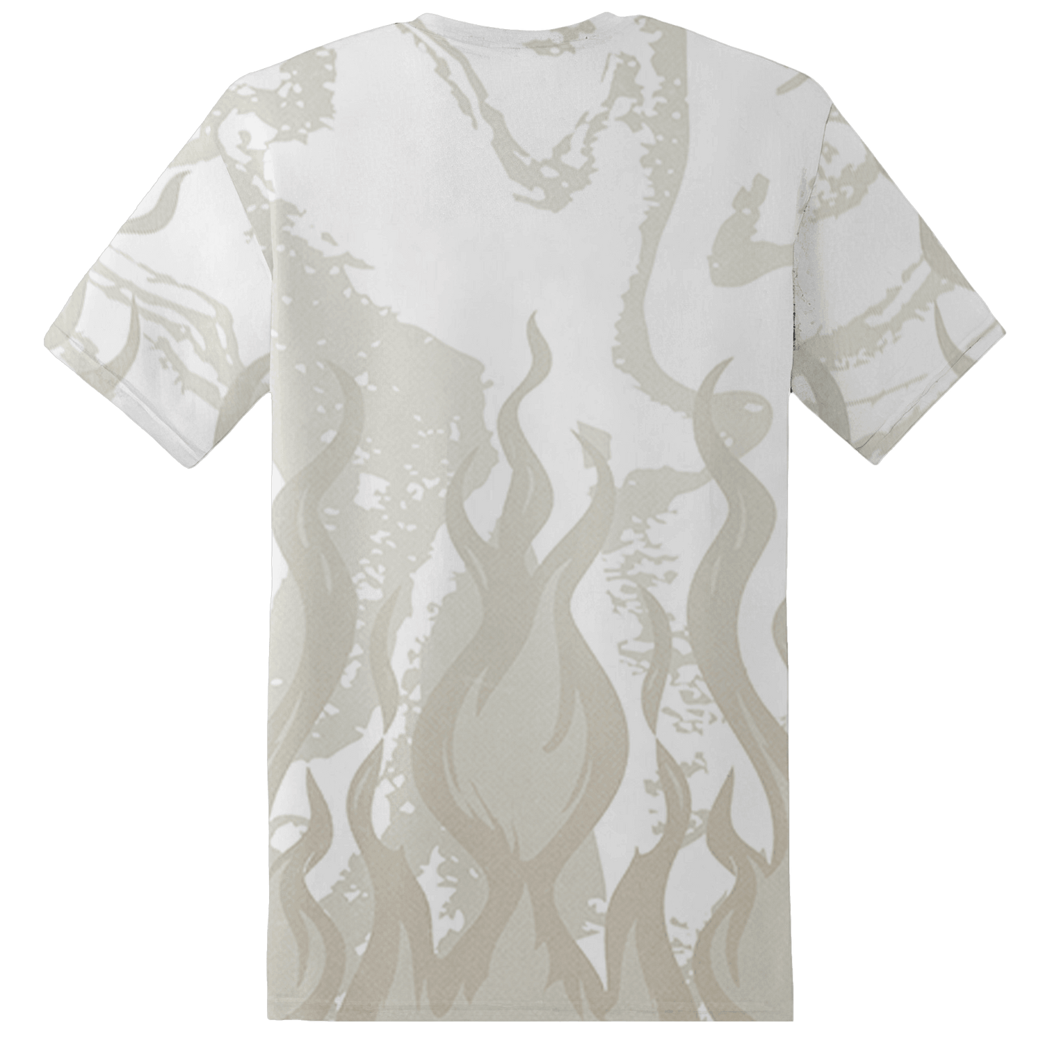 SE Sail 5s T Shirt Match BER Burn Fear 3D All-Over Print - NastyJamz