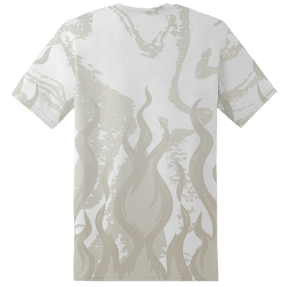 SE Sail 5s T Shirt Match BER Burn Fear 3D All-Over Print - NastyJamz