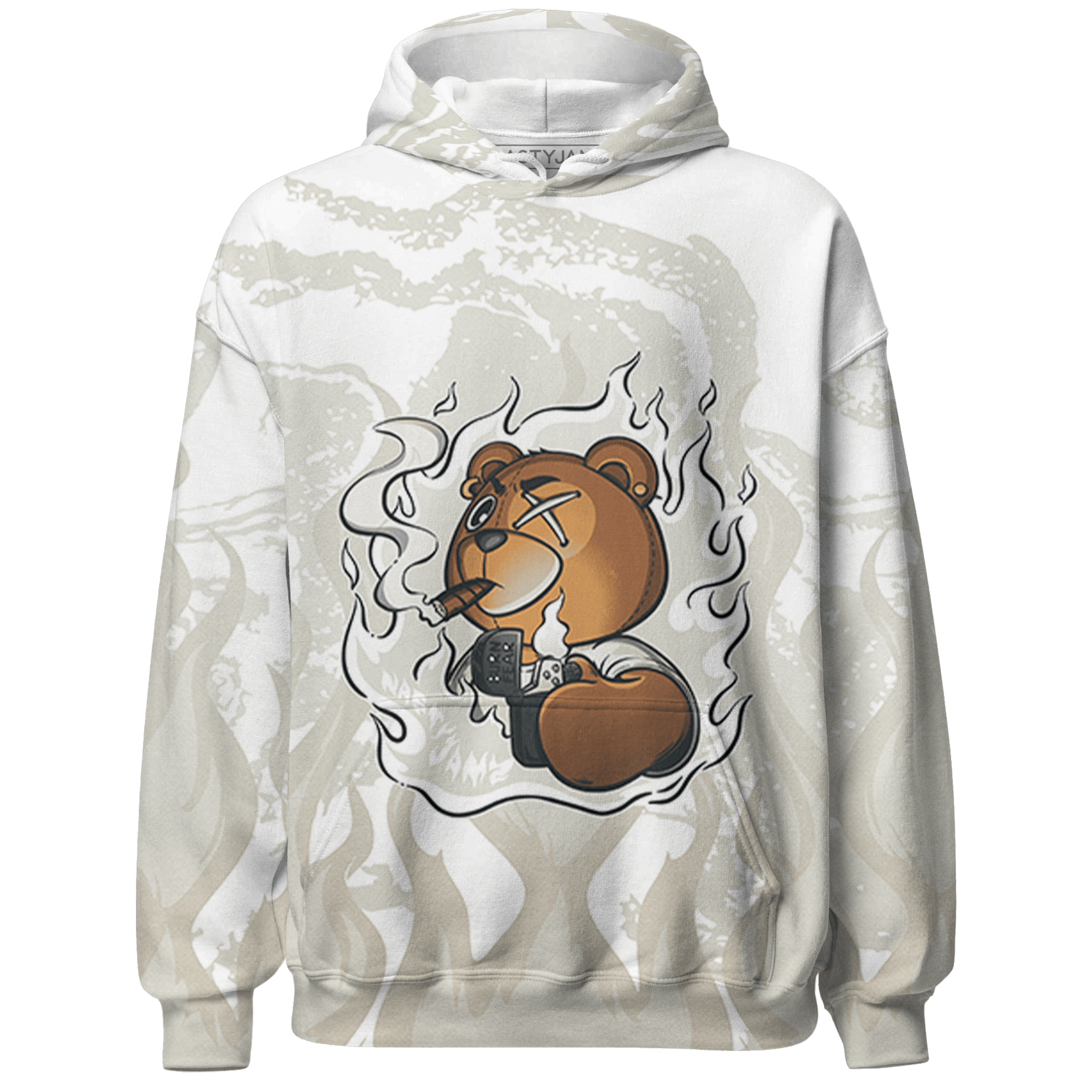 SE Sail 5s Hoodie Match BER Burn Fear 3D All-Over Print - NastyJamz