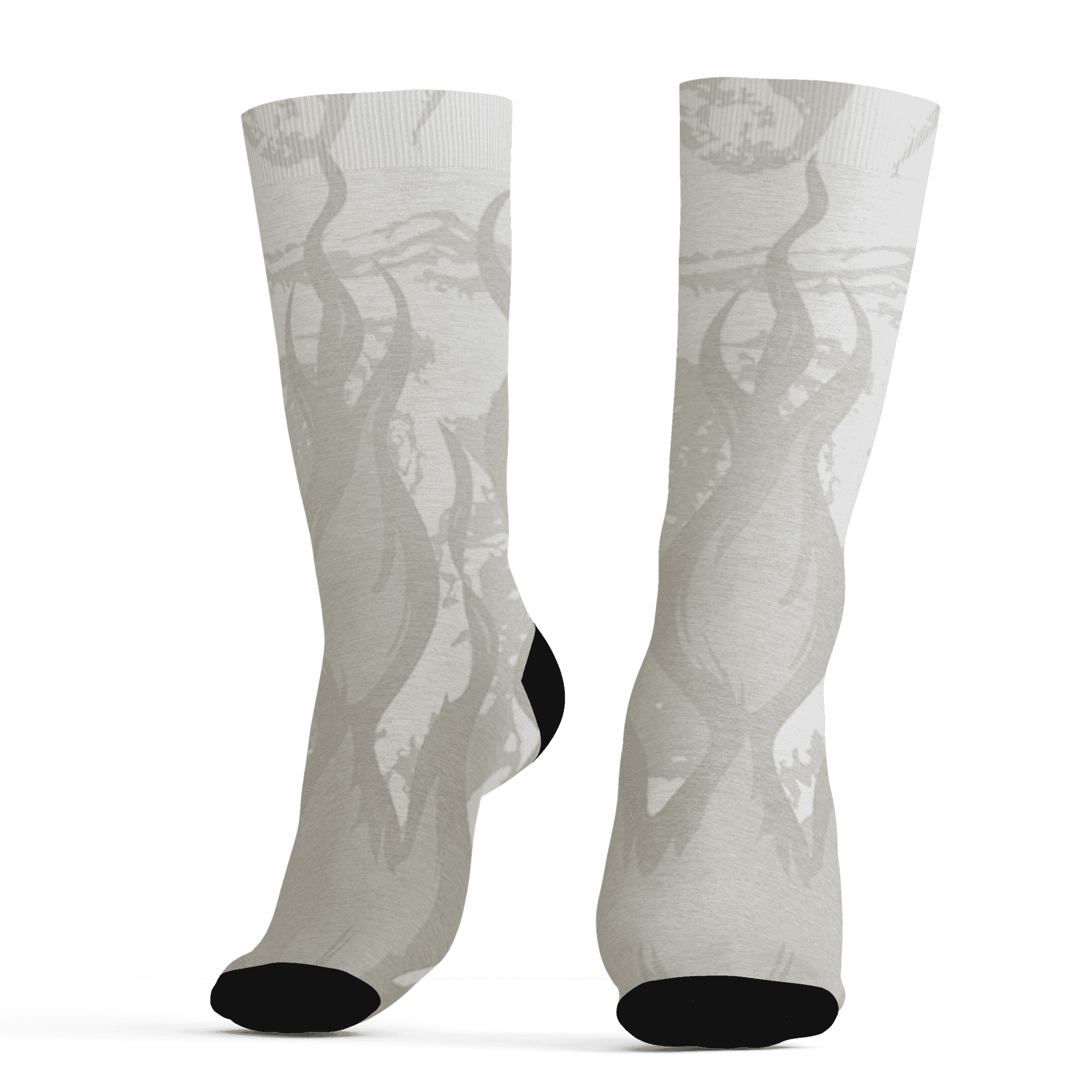 AJ 5 SE Sail Socks Match BER Burn Fear 3D All-Over Print - NastyJamz