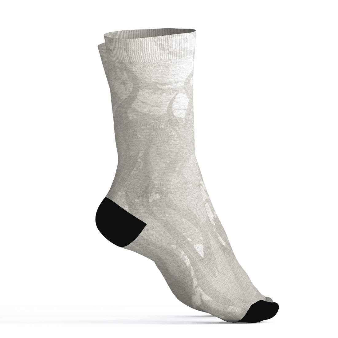 AJ 5 SE Sail Socks Match BER Burn Fear 3D All-Over Print - NastyJamz