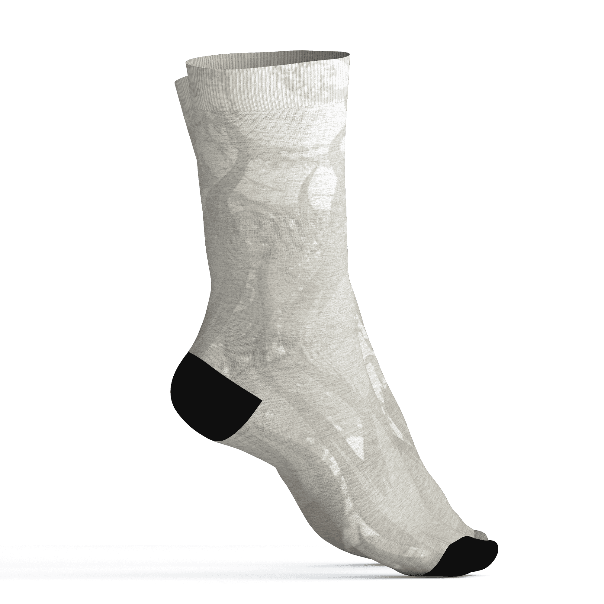 AJ 5 SE Sail Socks Match BER Burn Fear 3D All-Over Print - NastyJamz