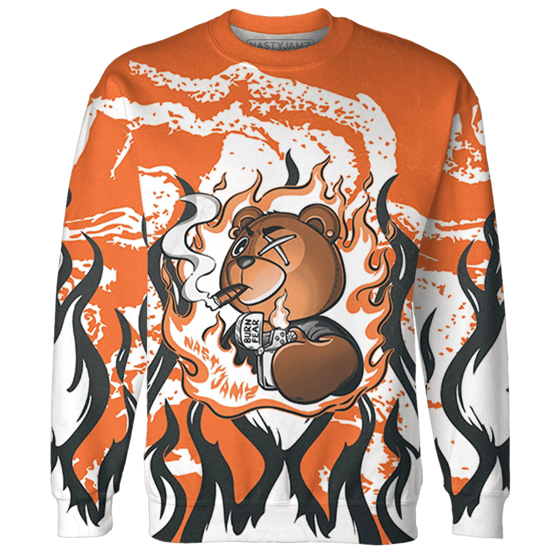 AM-TW-White-Orange-Sweatshirt-Match-BER-Burn-Fear-3D