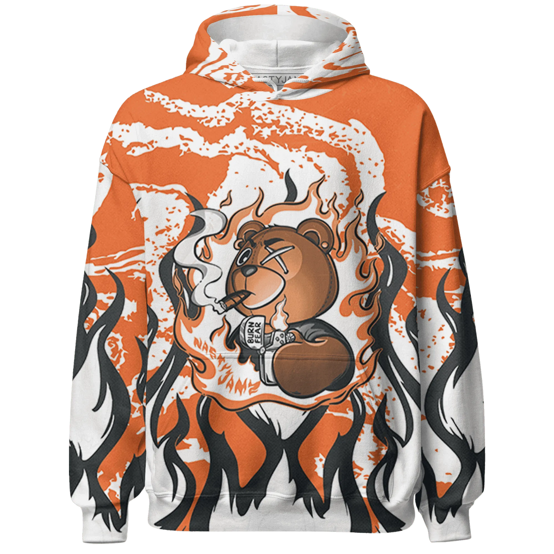 AM-TW-White-Orange-Hoodie-Match-BER-Burn-Fear-3D