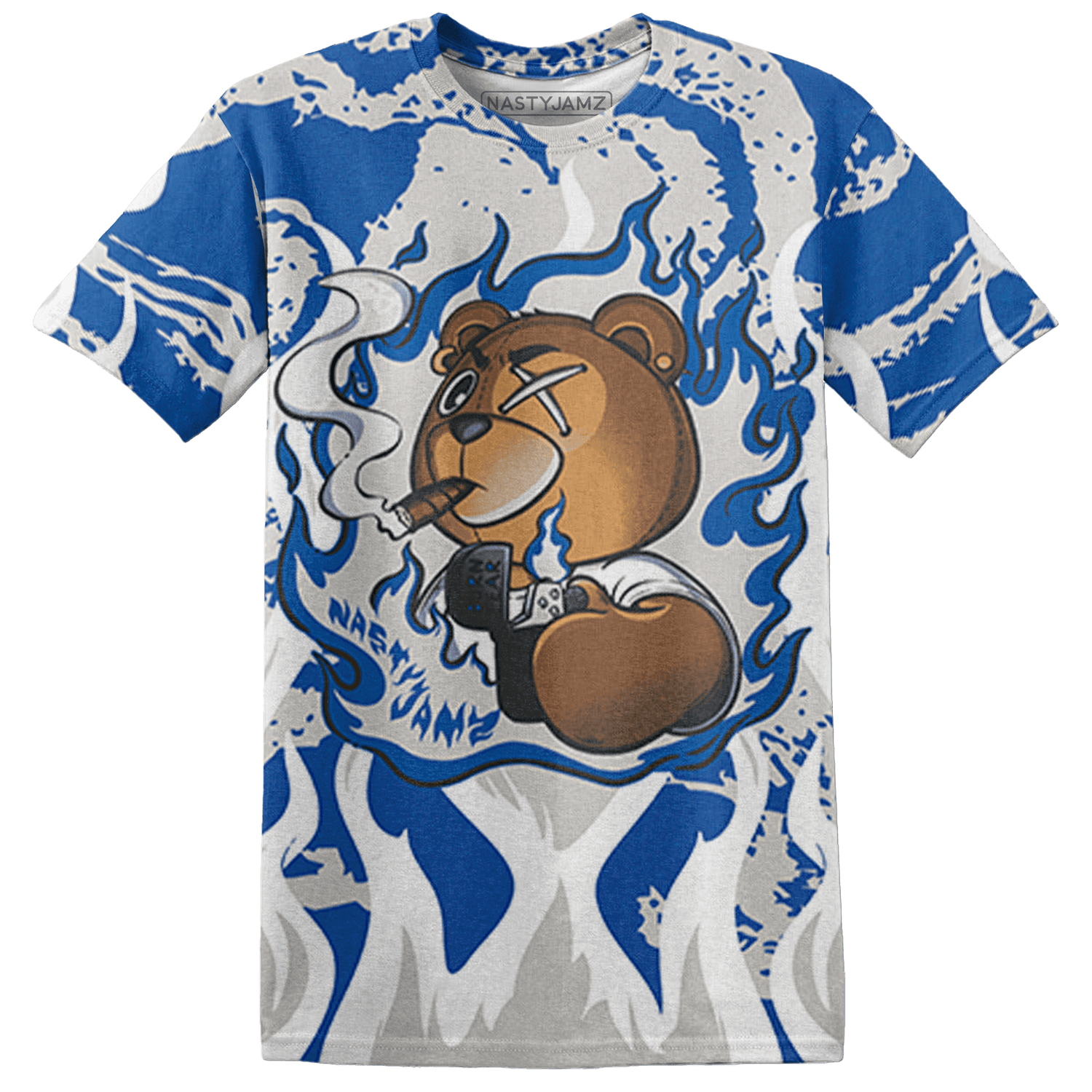 Air Max 1 86 Royal T Shirt Match BER Burn Fear 3D All-Over Print - NastyJamz