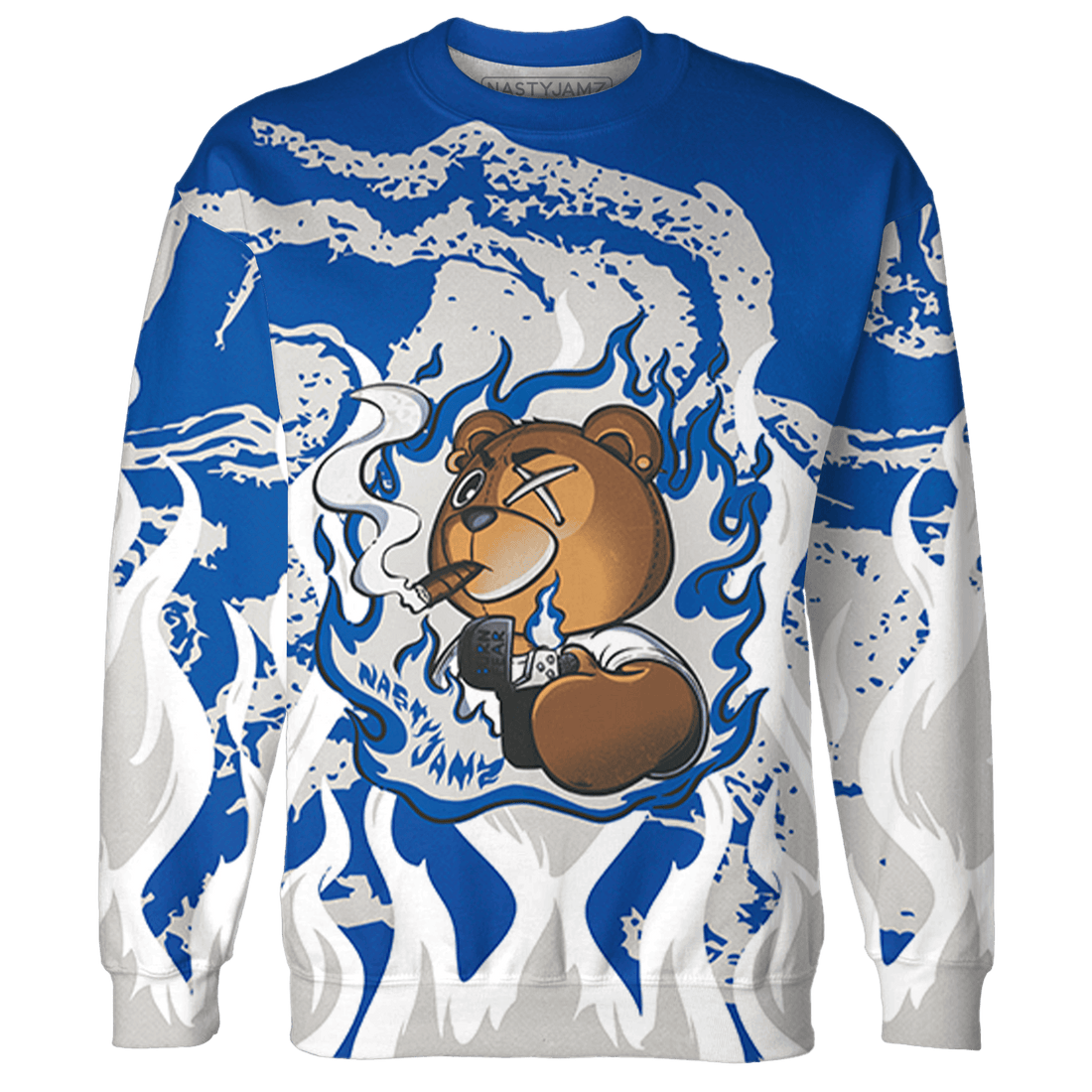 Air Max 1 86 Royal Sweatshirt Match BER Burn Fear 3D All-Over Print - NastyJamz