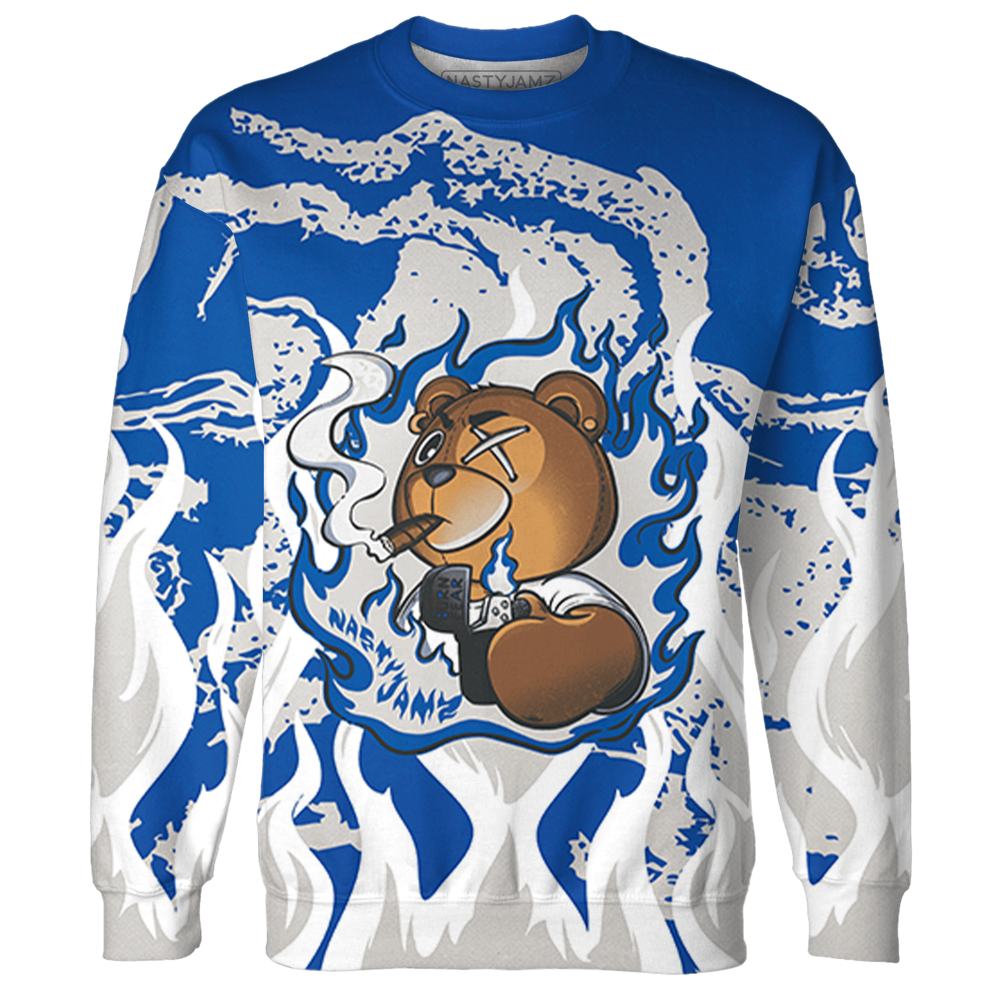 Air Max 1 86 Royal Sweatshirt Match BER Burn Fear 3D All-Over Print - NastyJamz