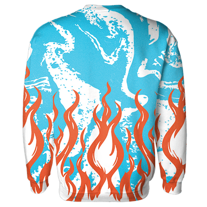 Dunk Low Dolphins Sweatshirt Match BER Burn Fear 3D All-Over Print - NastyJamz