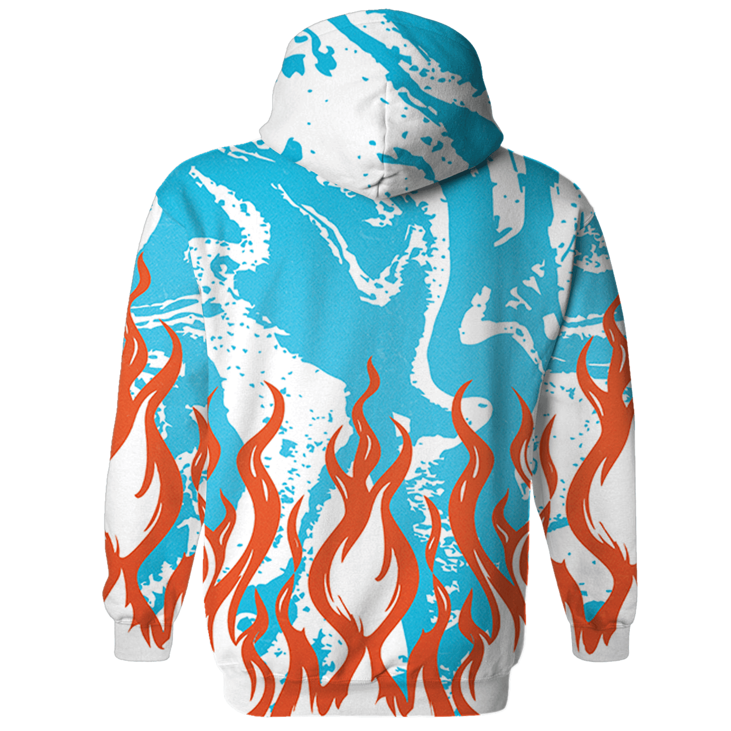 Dunk Low Dolphins Hoodie Match BER Burn Fear 3D All-Over Print - NastyJamz