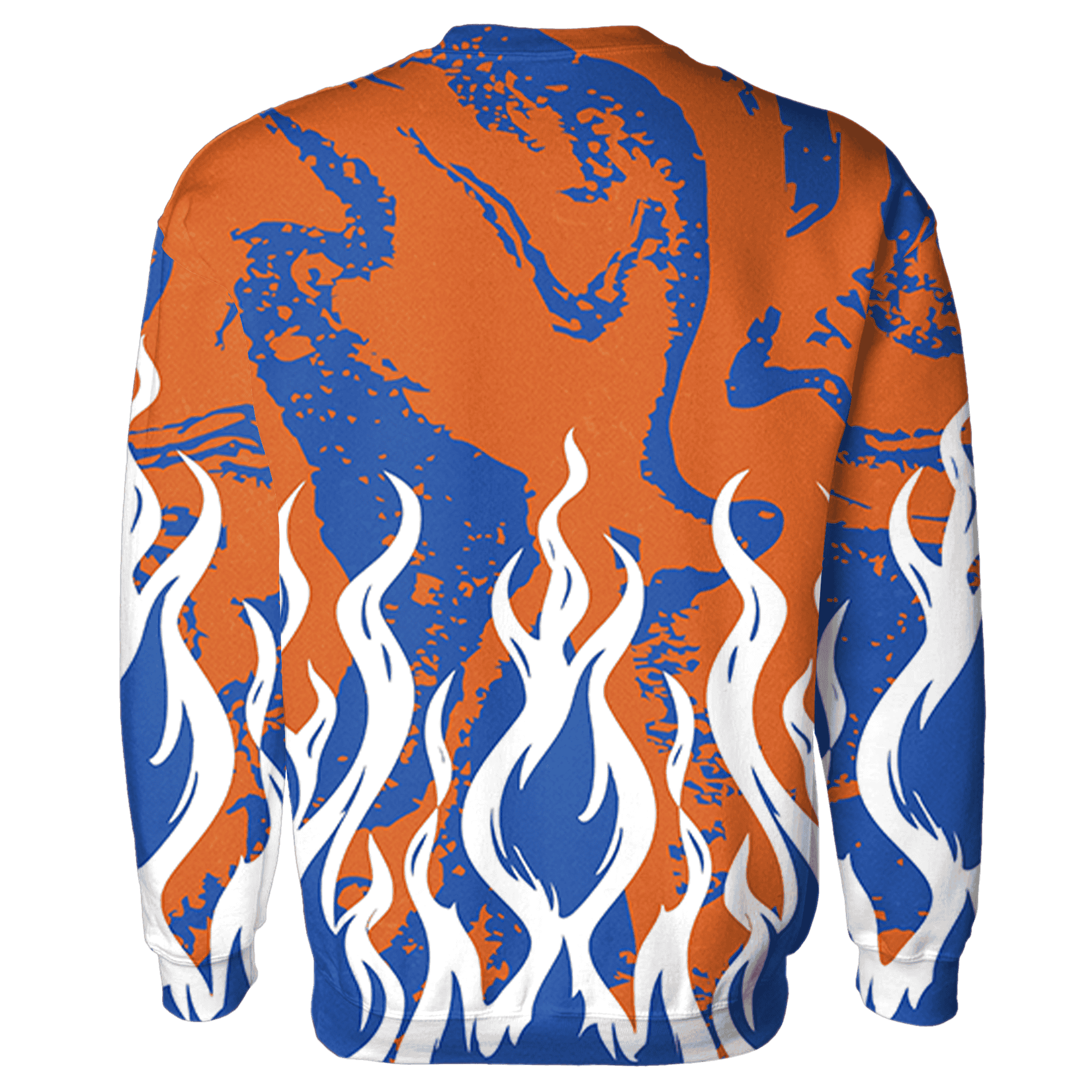 Dunk Low Knicks Sweatshirt Match BER Burn Fear 3D All-Over Print - NastyJamz