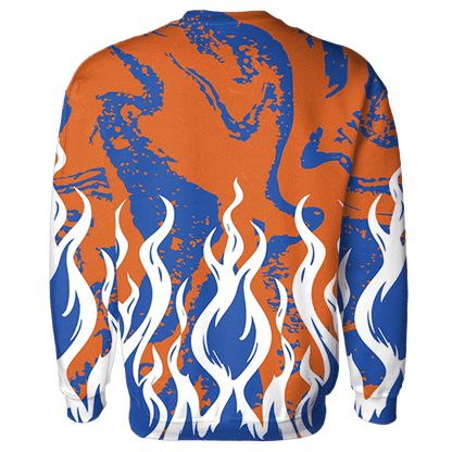 Dunk Low Knicks Sweatshirt Match BER Burn Fear 3D All-Over Print - NastyJamz