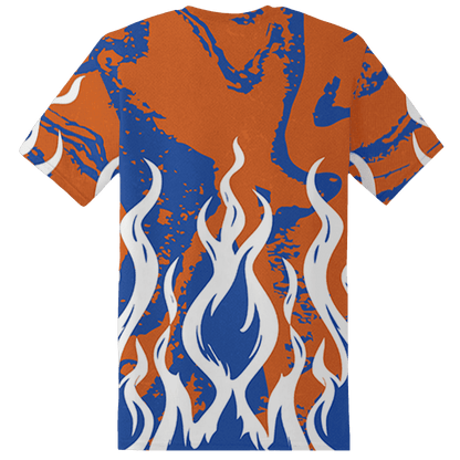 Dunk Low Knicks T Shirt Match BER Burn Fear 3D All-Over Print - NastyJamz