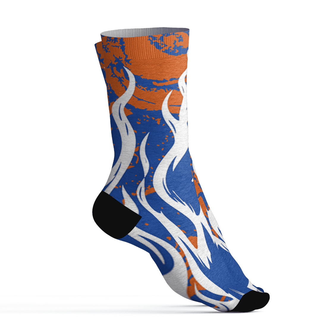 Dunk Low Knicks Socks Match BER Burn Fear 3D All-Over Print - NastyJamz