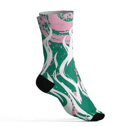 Dunk-Pink-Malachite-Medium-Soft-Low-Sail-Socks-Match-BER-Burn-Fear-3D