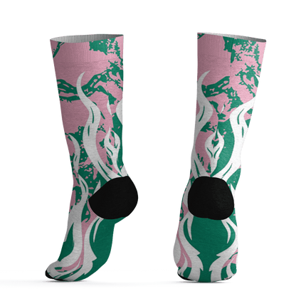 Dunk-Pink-Malachite-Medium-Soft-Low-Sail-Socks-Match-BER-Burn-Fear-3D