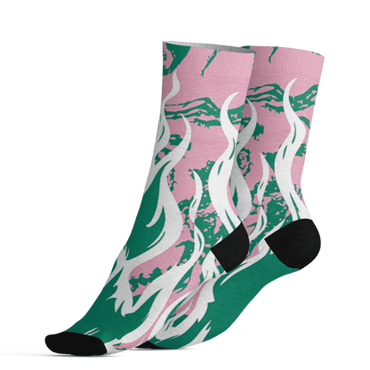 Dunk-Pink-Malachite-Medium-Soft-Low-Sail-Socks-Match-BER-Burn-Fear-3D