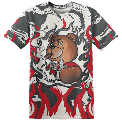 JD Jumman Jack Red T Shirt Match BER Burn Fear 3D All-Over Print - NastyJamz