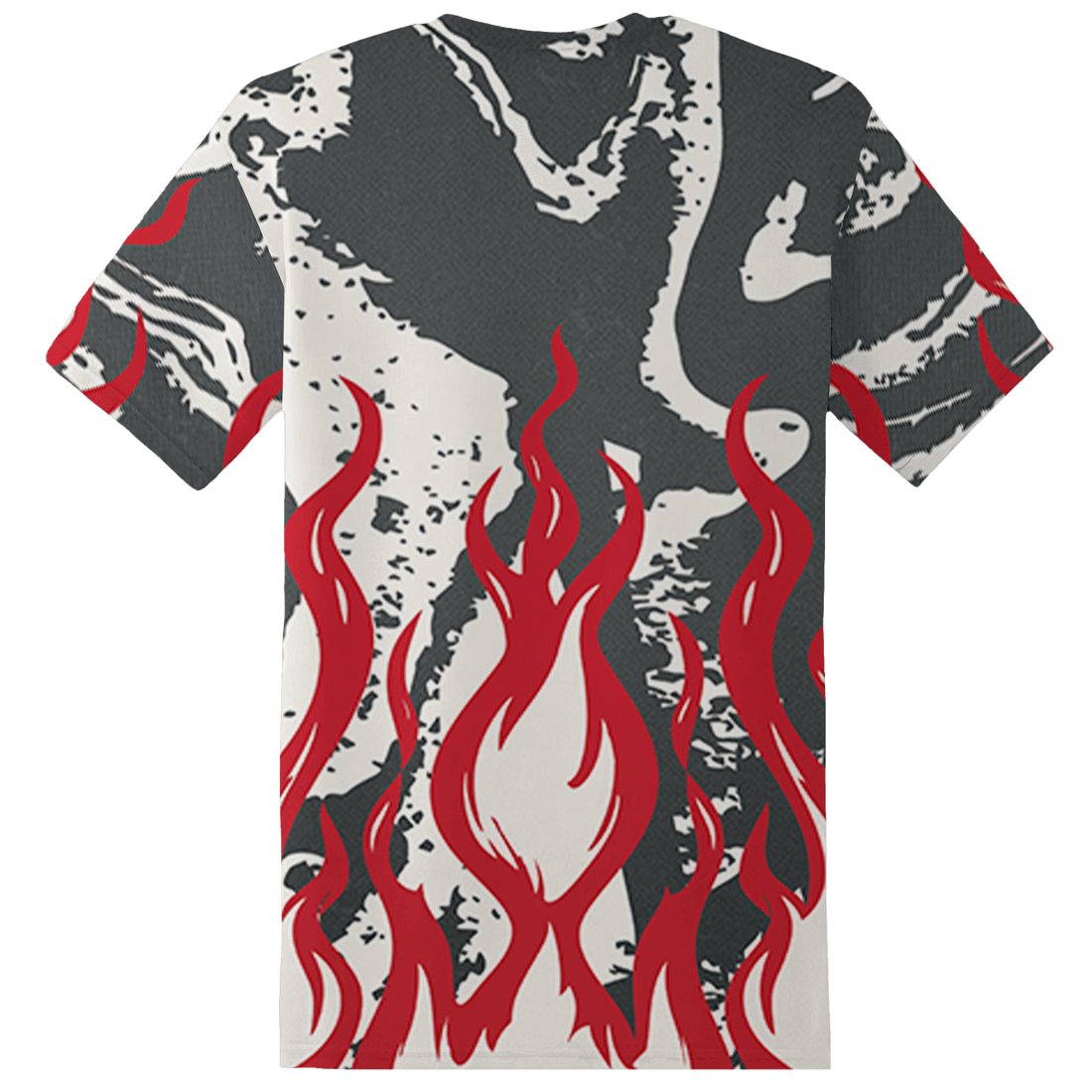 JD Jumman Jack Red T Shirt Match BER Burn Fear 3D All-Over Print - NastyJamz