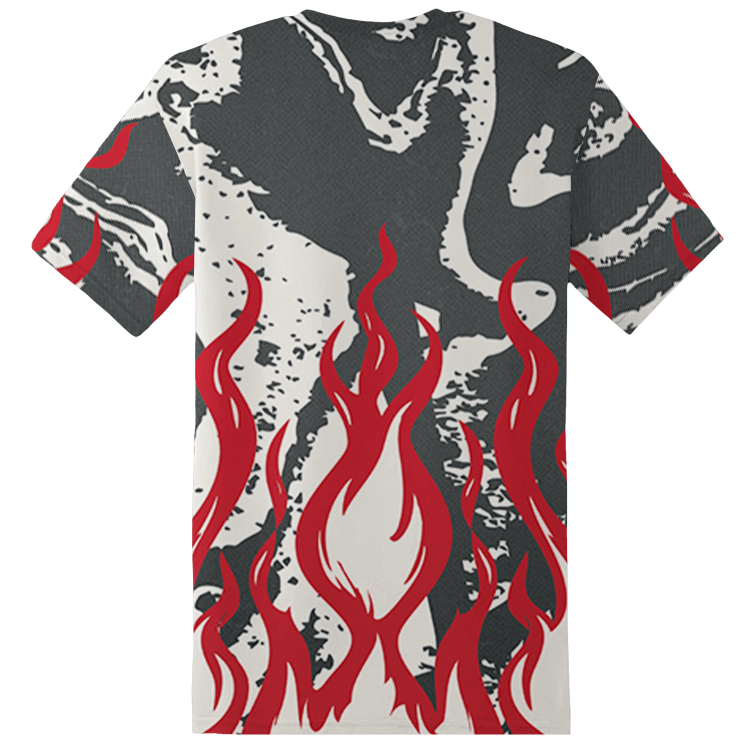JD Jumman Jack Red T Shirt Match BER Burn Fear 3D All-Over Print - NastyJamz