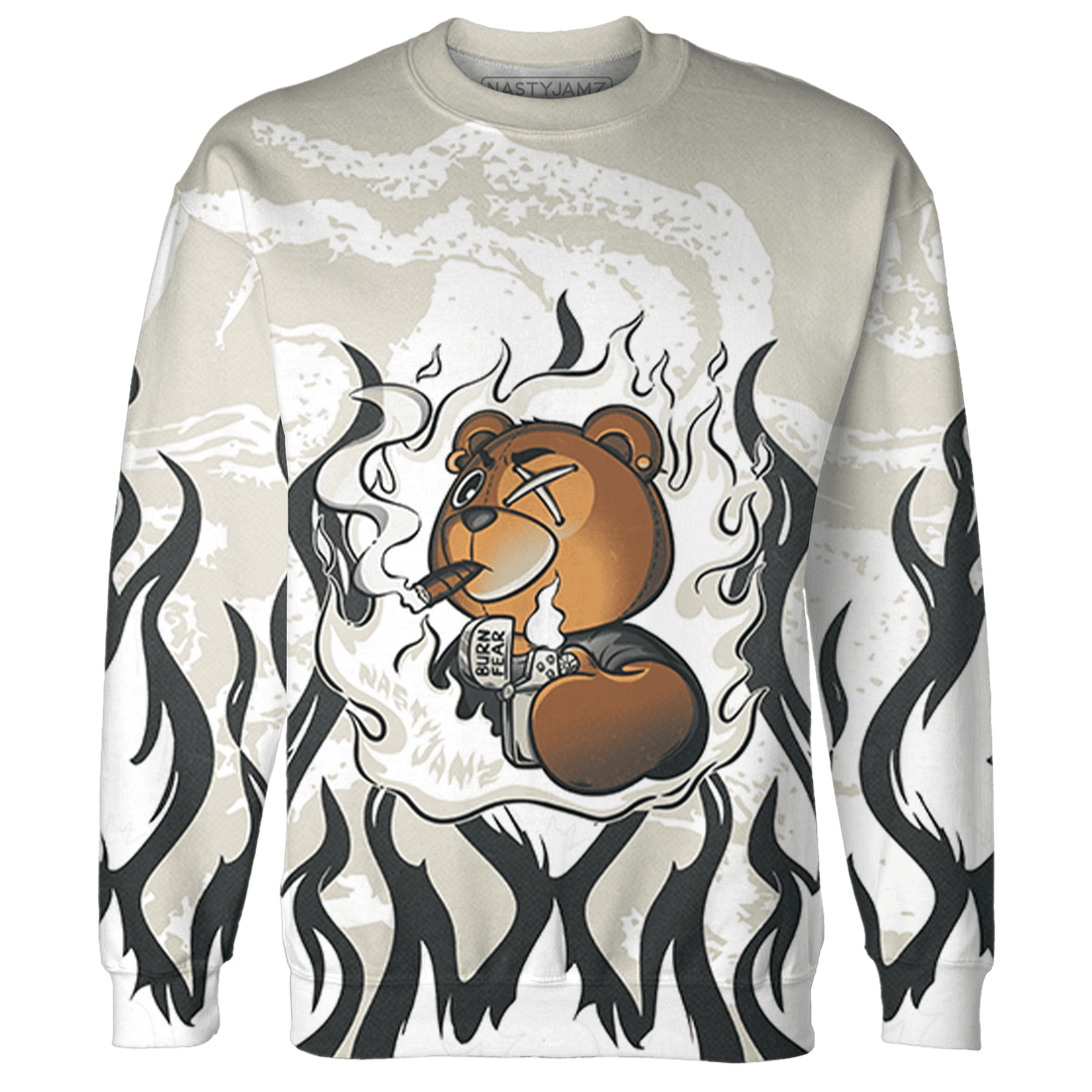 Gratitude 11s Sweatshirt Match BER Burn Fear 3D All-Over Print - NastyJamz
