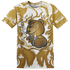 Wheat 13s T Shirt Match BER Burn Fear 3D All-Over Print - NastyJamz