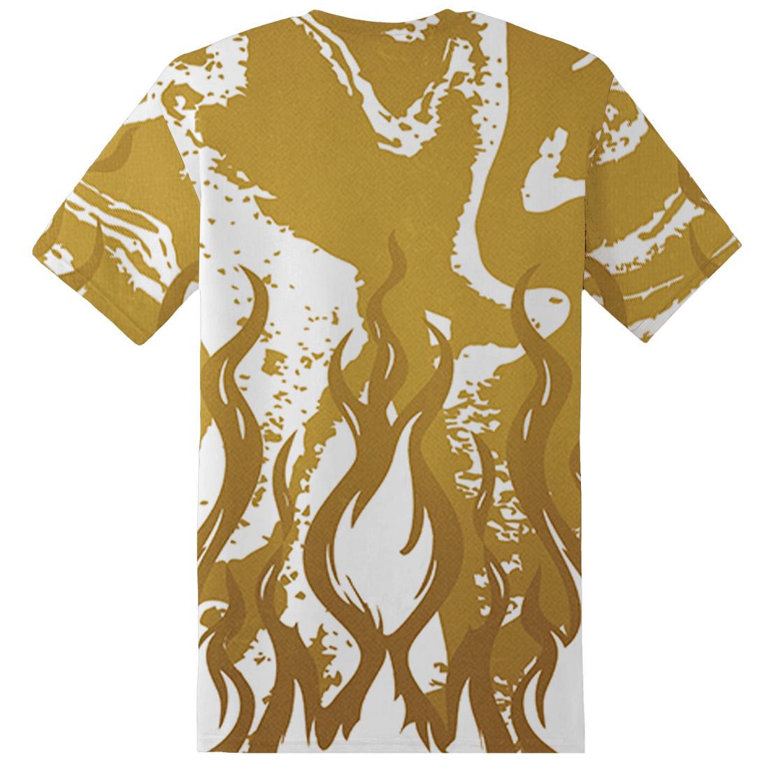 Wheat 13s T Shirt Match BER Burn Fear 3D All-Over Print - NastyJamz