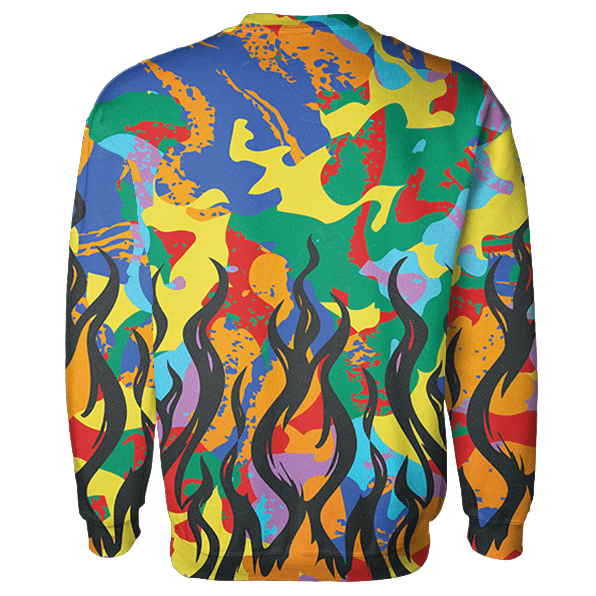 Mid GS Six Championships 1s Sweatshirt Match BER Burn Fear 3D All-Over Print - NastyJamz