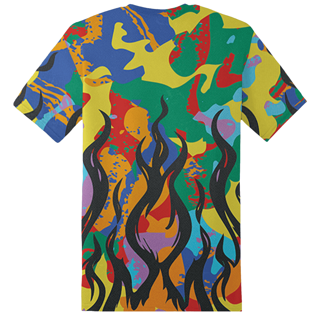 Mid GS Six Championships 1s T Shirt Match BER Burn Fear 3D All-Over Print - NastyJamz