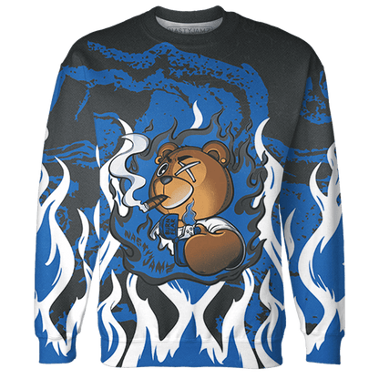 Royal Reimagined 1s Sweatshirt Match BER Burn Fear 3D All-Over Print - NastyJamz