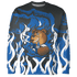 Royal Reimagined 1s Sweatshirt Match BER Burn Fear 3D All-Over Print - NastyJamz