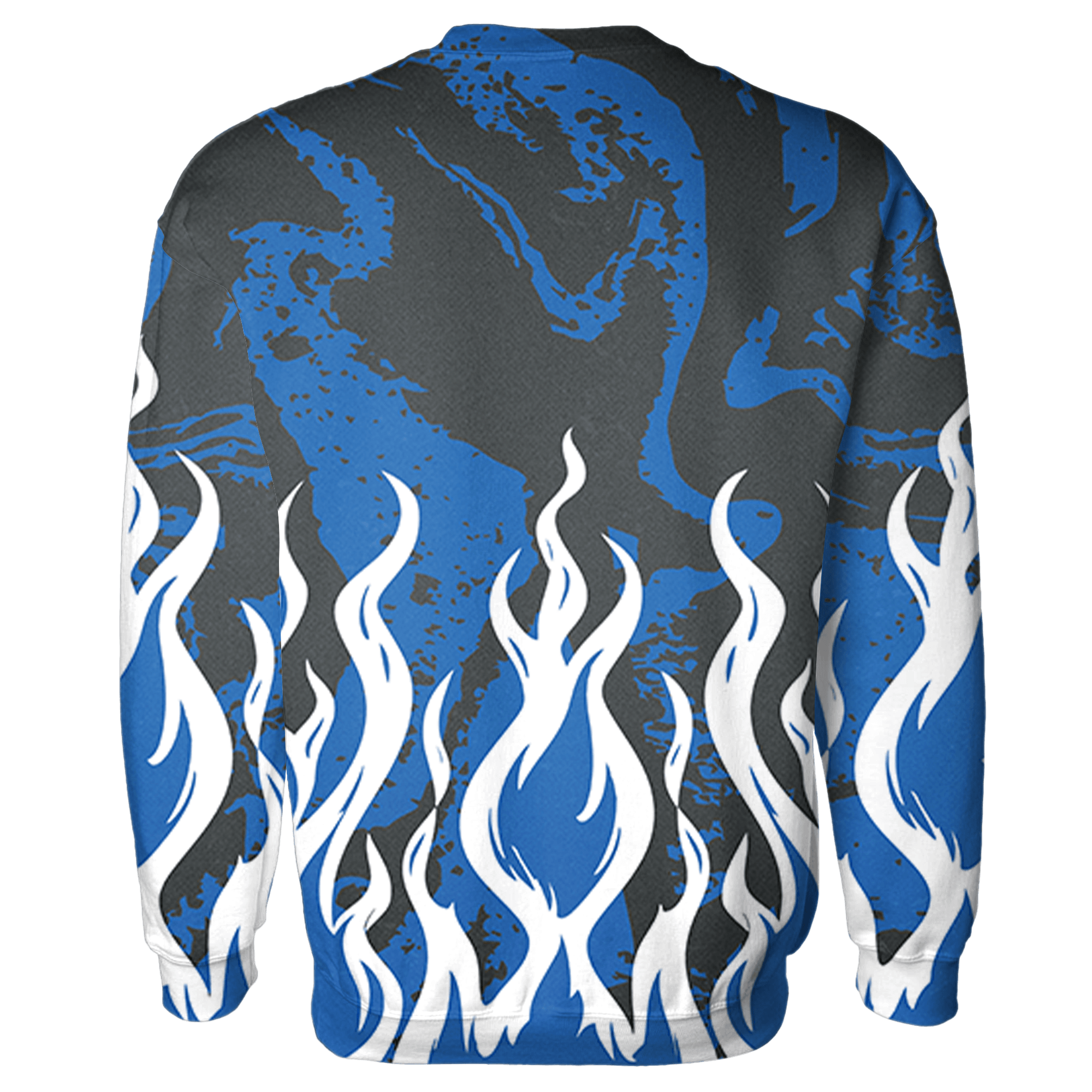 Royal Reimagined 1s Sweatshirt Match BER Burn Fear 3D All-Over Print - NastyJamz