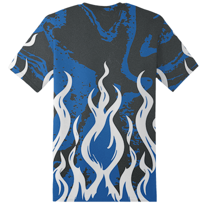Royal Reimagined 1s T Shirt Match BER Burn Fear 3D All-Over Print - NastyJamz