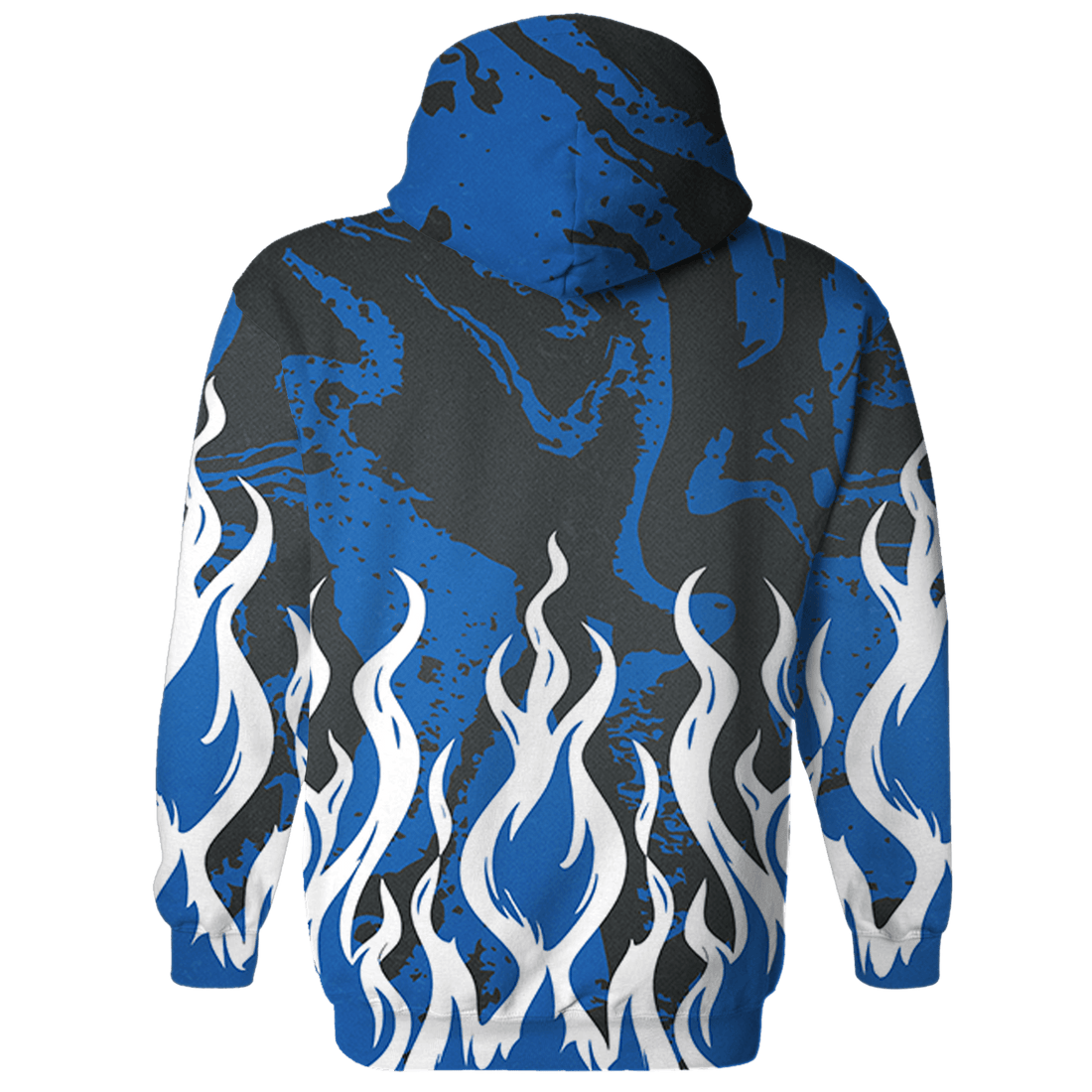 Royal Reimagined 1s Hoodie Match BER Burn Fear 3D All-Over Print - NastyJamz