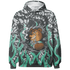 Green Glow 3s Hoodie Match BER Burn Fear 3D All-Over Print - NastyJamz