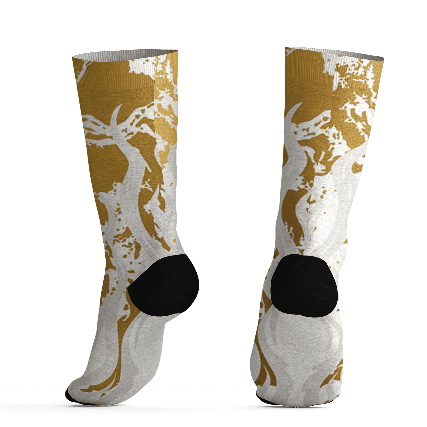 Sail 4s Socks Match BER Burn Fear 3D All-Over Print - NastyJamz