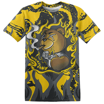Thunder 4s T Shirt Match BER Burn Fear 3D All-Over Print - NastyJamz