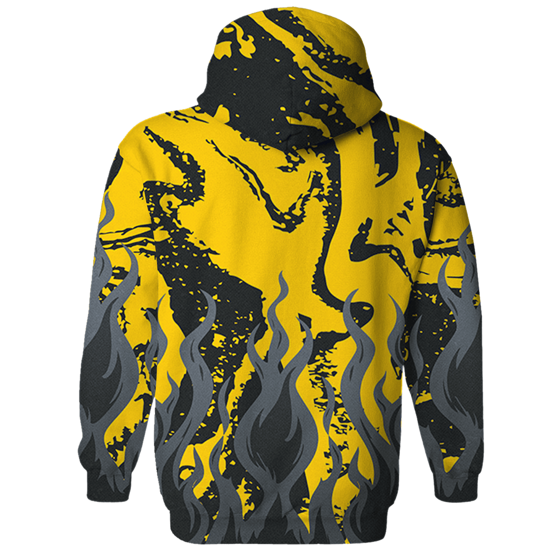 Thunder 4s Hoodie Match BER Burn Fear 3D All-Over Print - NastyJamz