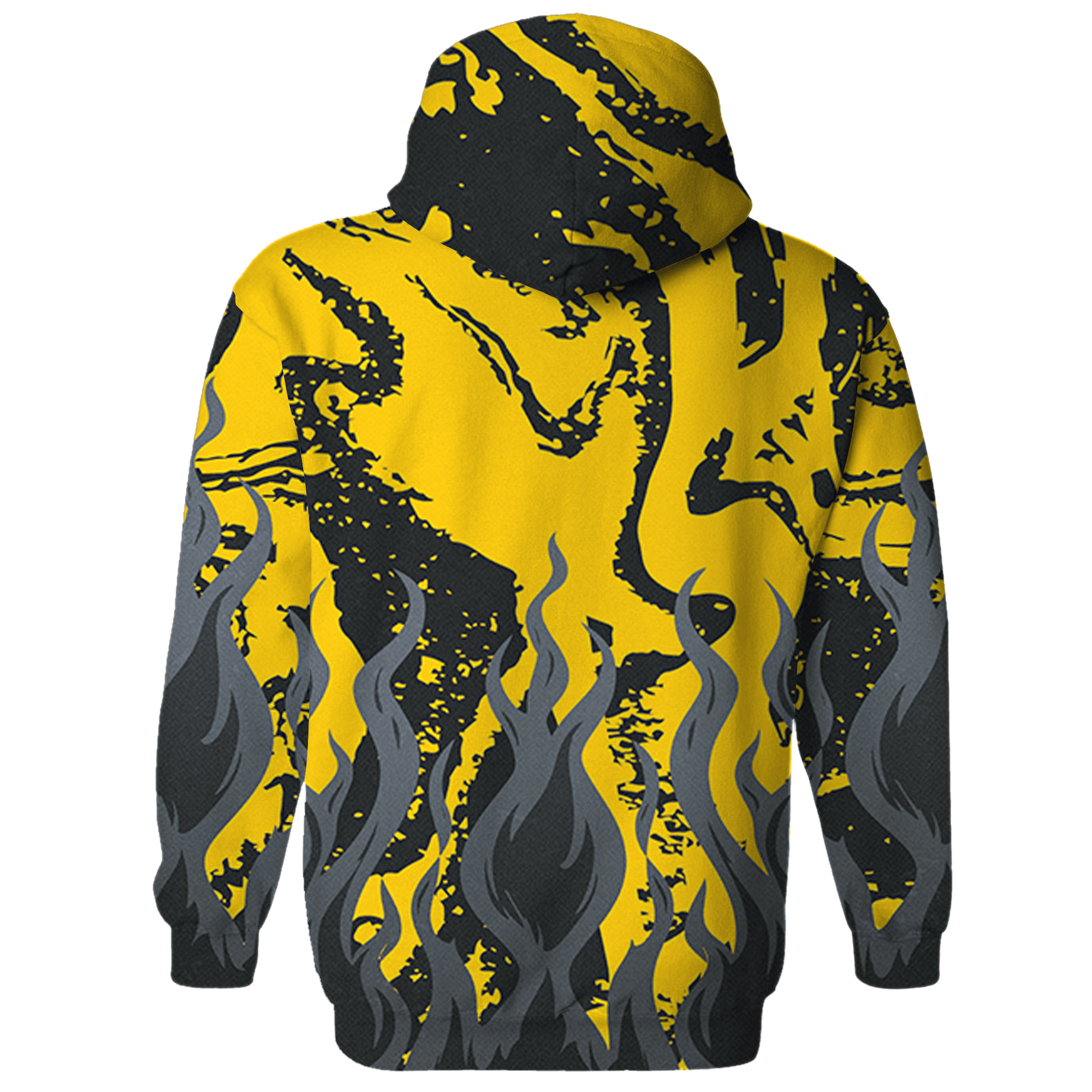 Thunder 4s Hoodie Match BER Burn Fear 3D All-Over Print - NastyJamz