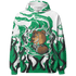 Lucky Green 5s Hoodie Match BER Burn Fear 3D All-Over Print - NastyJamz