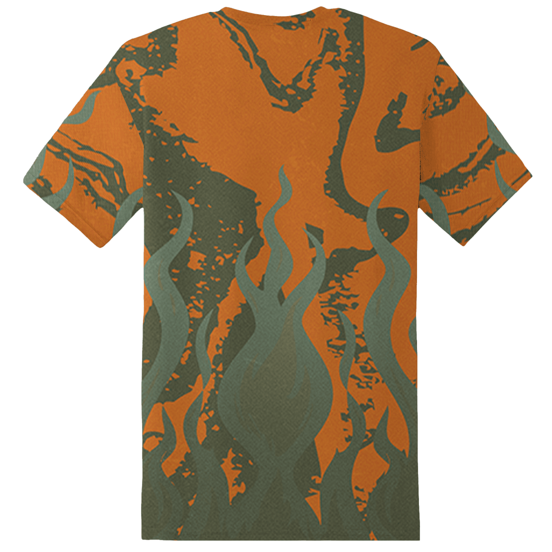 Olive 5s T Shirt Match BER Burn Fear 3D All-Over Print - NastyJamz