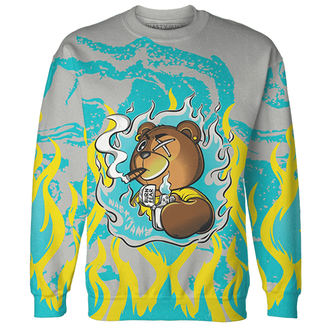 NBL-Cyan-Burst-9060-Sweatshirt-Match-BER-Burn-Fear-3D