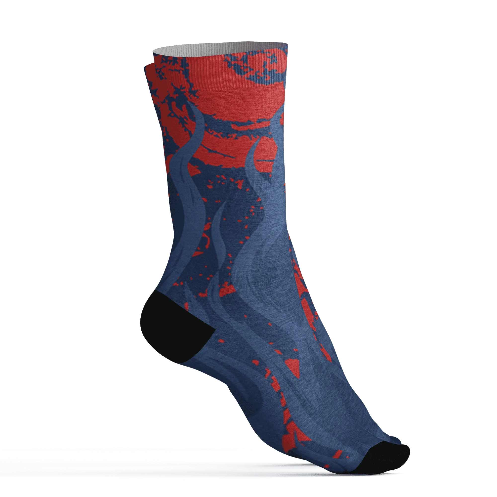 VaporMax-Air-Plus-Midnight-Navy-Gold-Black-Socks-Match-BER-Burn-Fear-3D