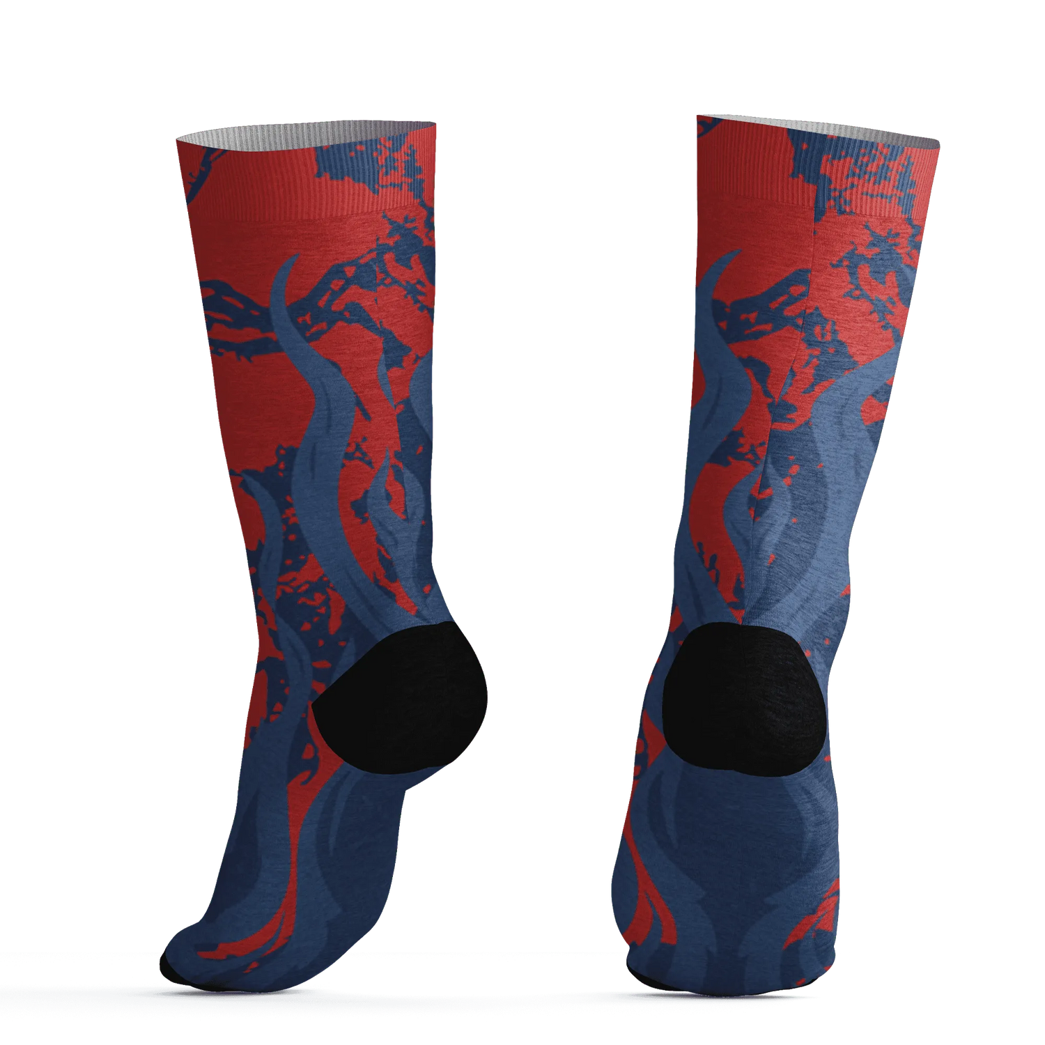 VaporMax-Air-Plus-Midnight-Navy-Gold-Black-Socks-Match-BER-Burn-Fear-3D
