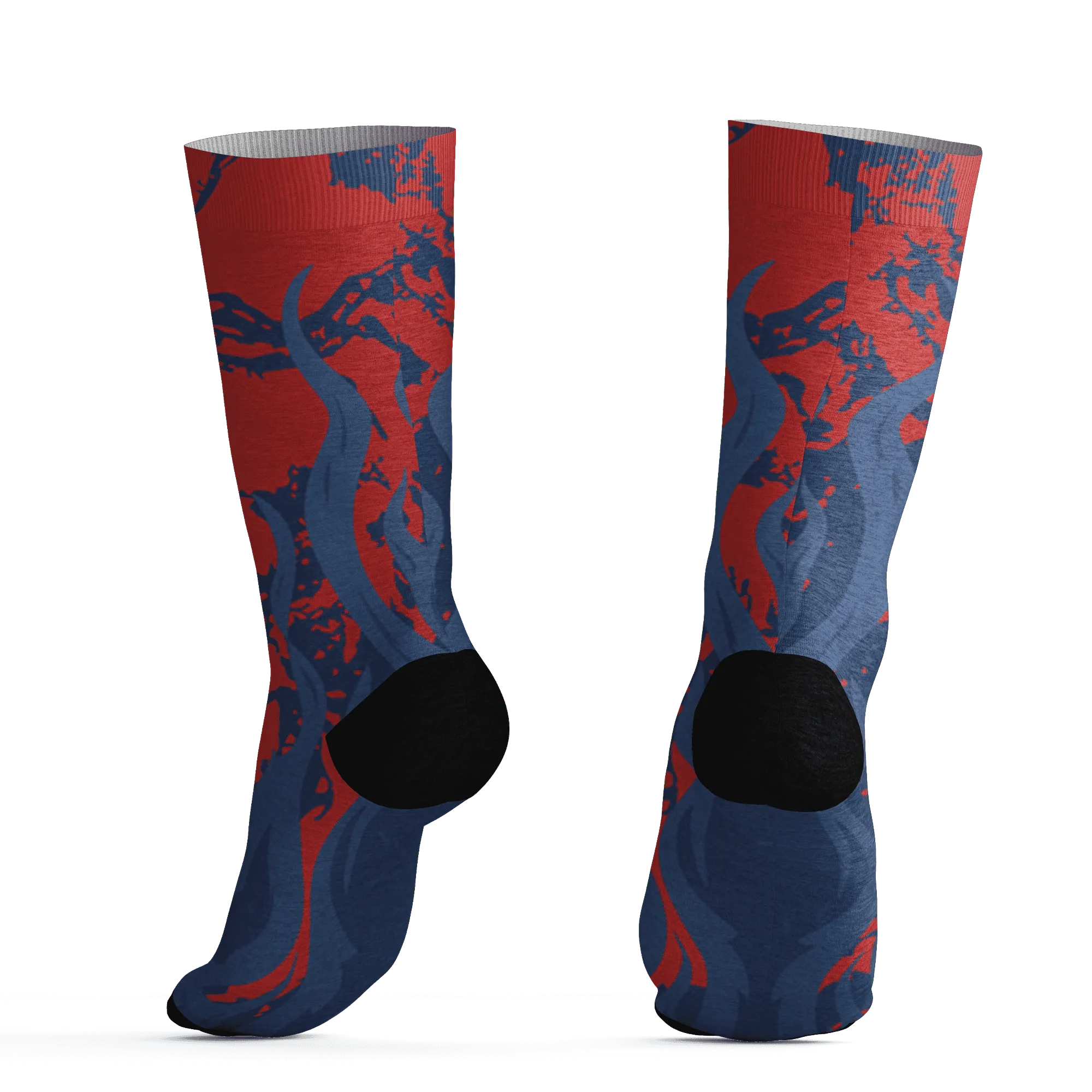 VaporMax-Air-Plus-Midnight-Navy-Gold-Black-Socks-Match-BER-Burn-Fear-3D