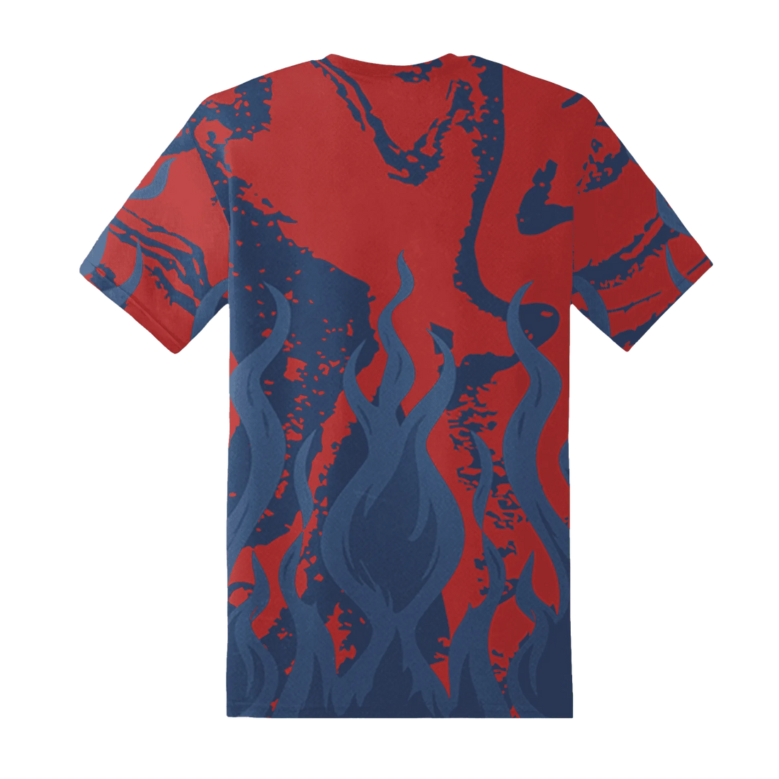 VaporMax-Air-Plus-Midnight-Navy-Gold-Black-T-Shirt-Match-BER-Burn-Fear-3D