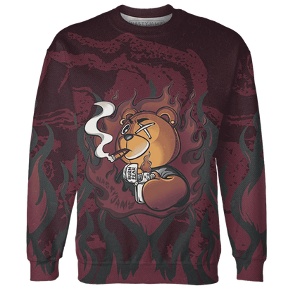 VaporMax-Night-Maron-Burgundy-Sweatshirt-Match-BER-Burn-Fear-3D